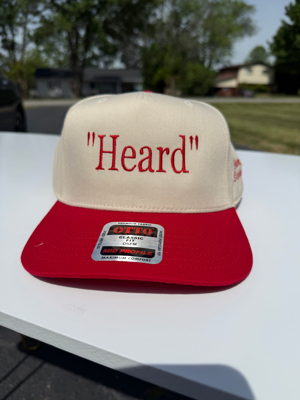 “Heard” Cap