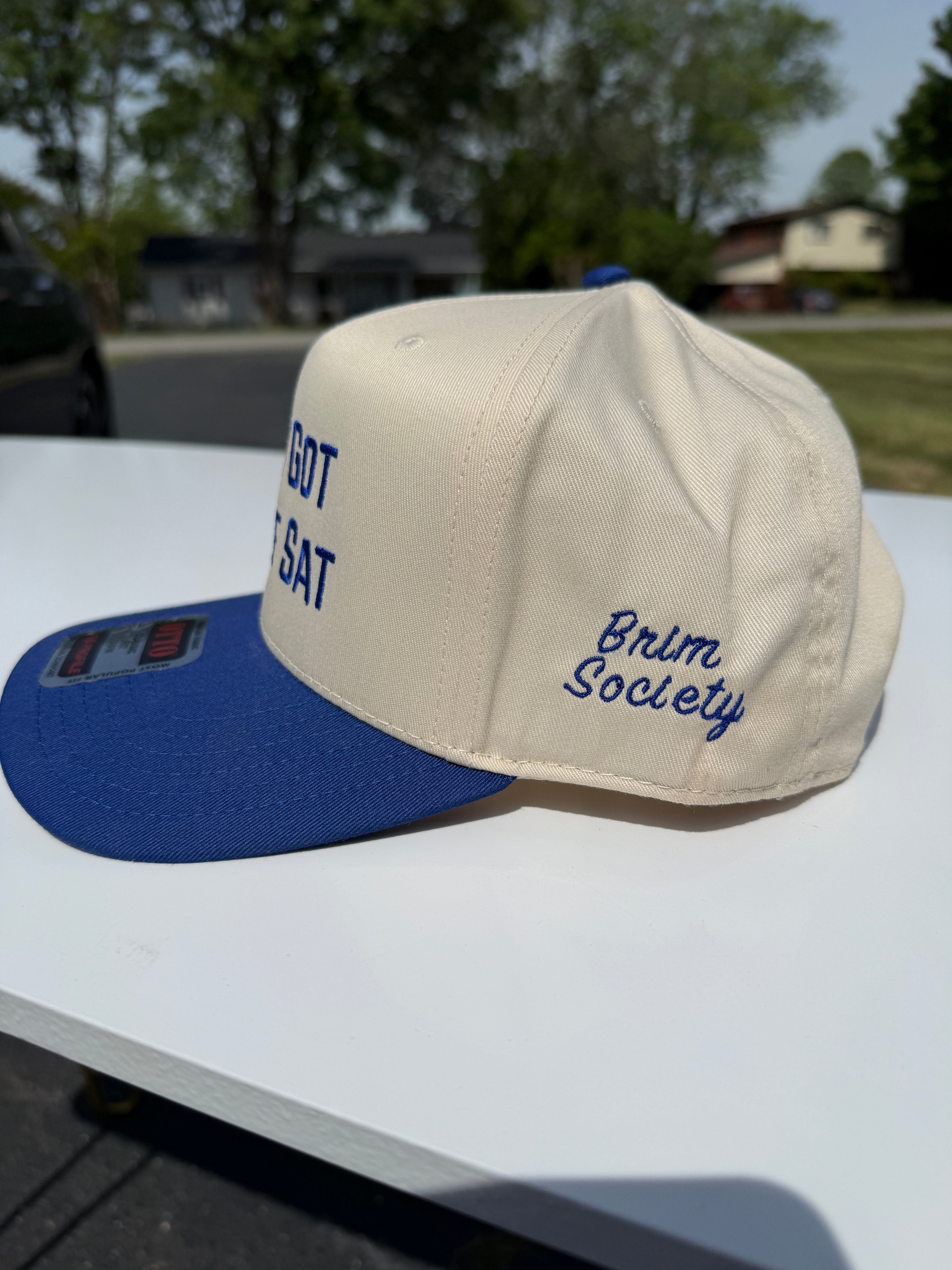 “Just got triple sat” cap