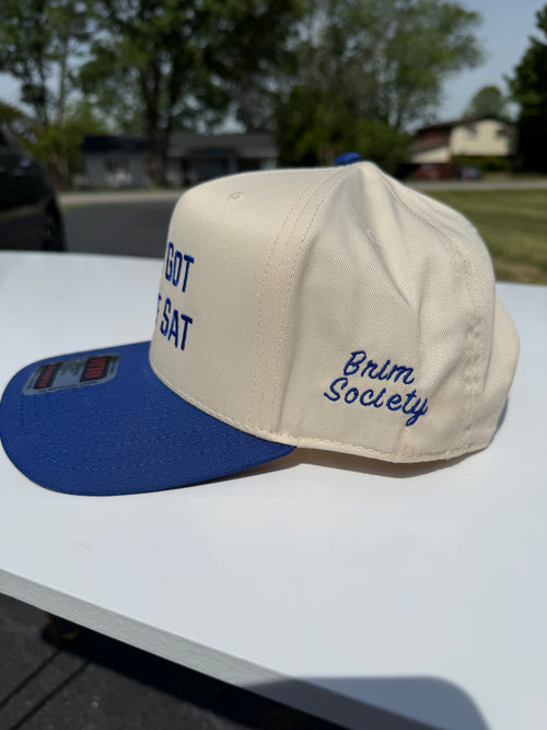 “Just got triple sat” cap